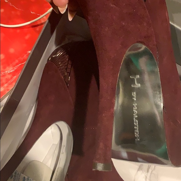 Wine Platform Heels - Picture 6 of 6